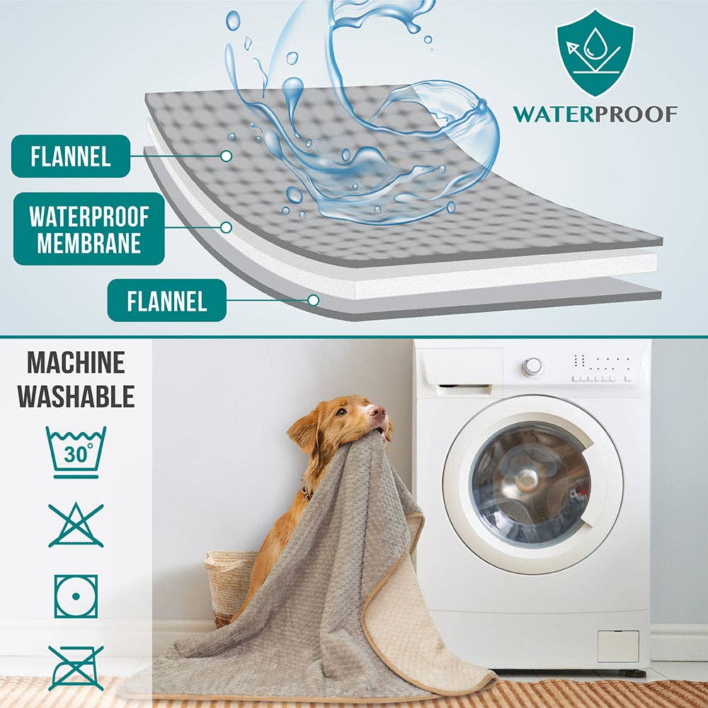 PetAmi – wholesale Pet blanket – Cat/dog – Waterproof Waffle Textured Pet Blanket26
