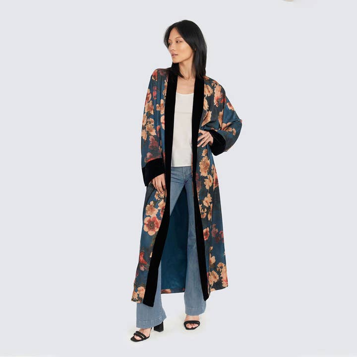 KIM+ONO - Wholesale Kimono - Women's - Azumi Long Kimono Wrap5