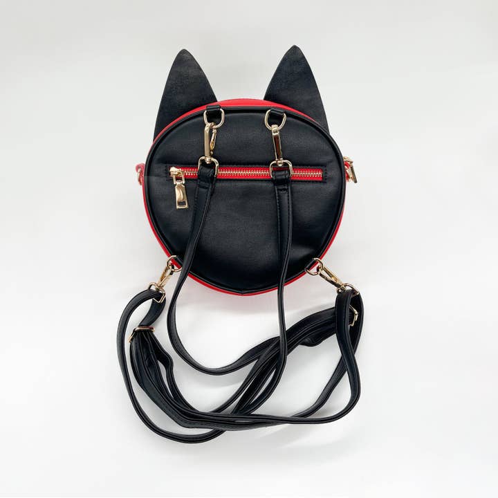 Yoshi Yoshitani LLC - Wholesale Backpack - Unisex - Kitsune Convertible Bag : Black12