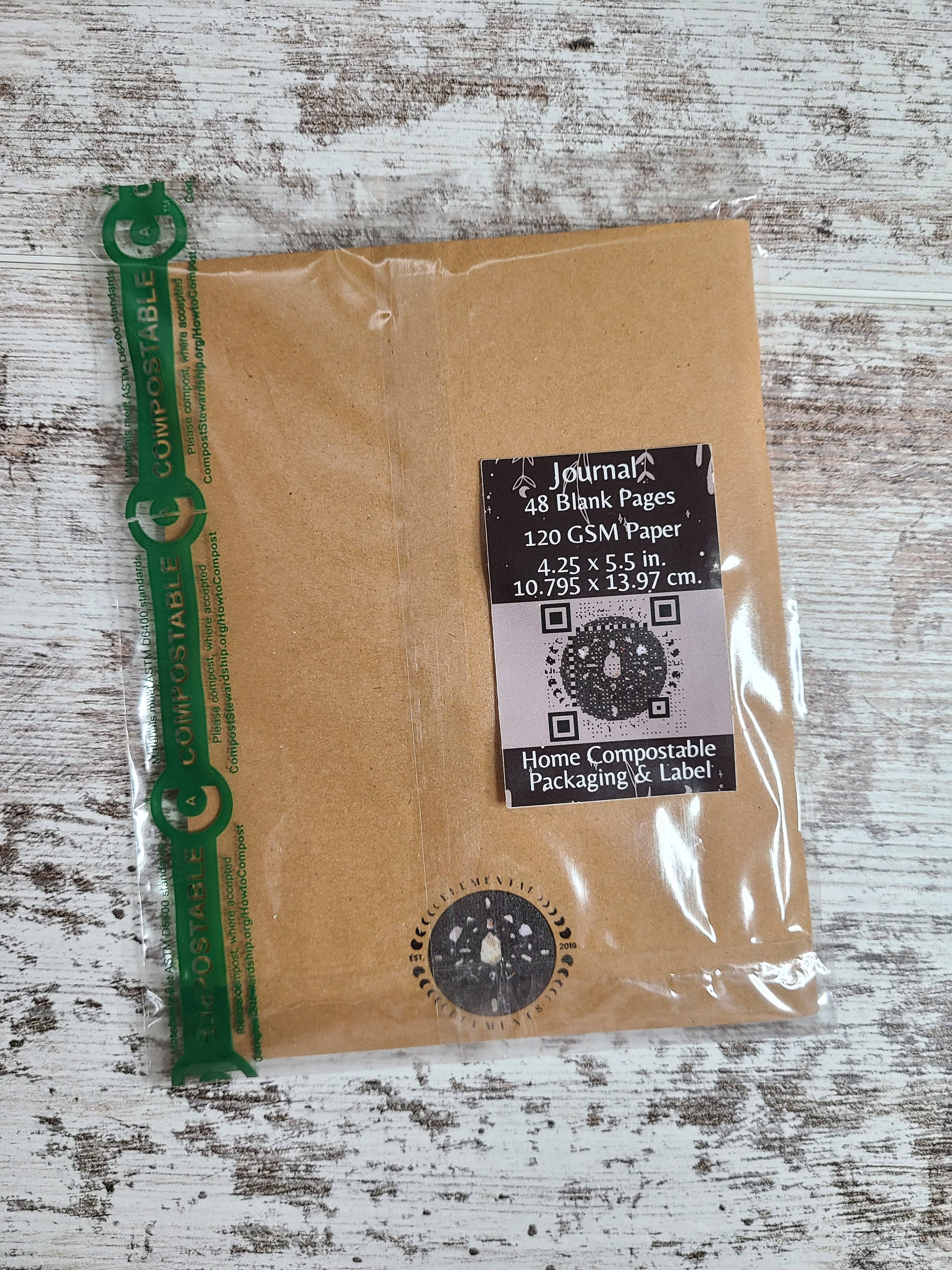 Elemental Elements LLC - Wholesale Notebook - Floral Uterus Notebook Journal2