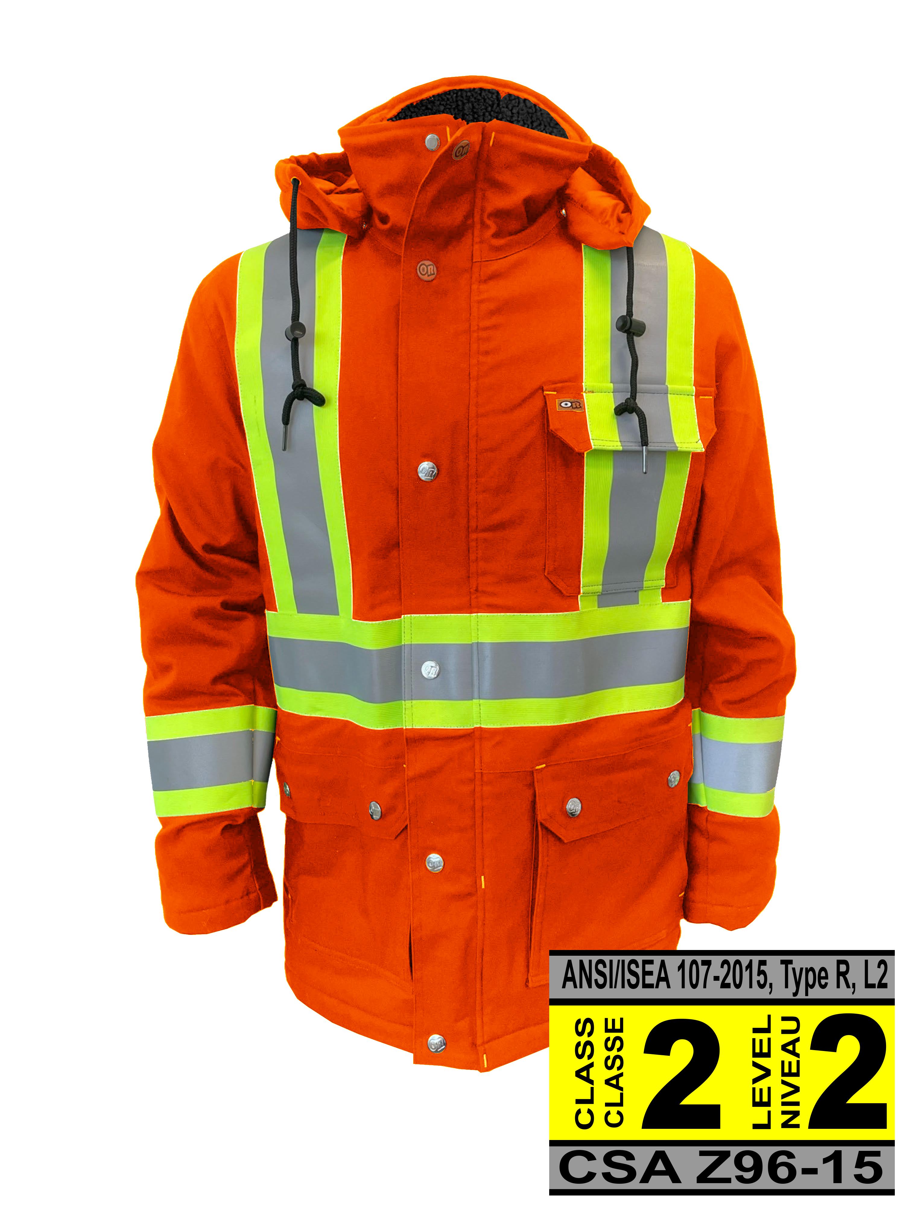 Orange River - Wholesale Jacket - Men's - OR® HAUTE TENSION Stretch Fleece Lined Teflon® Jacket4