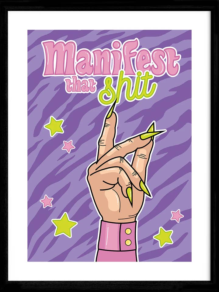 Impresión artística en papel satinado de alta calidad para venta al por mayor de Oh So Connie