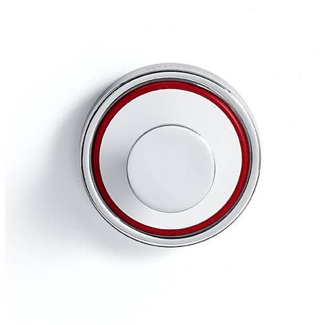 Gancho blanco «Pegamento o tornillo» para venta al por mayor de Rode Bath