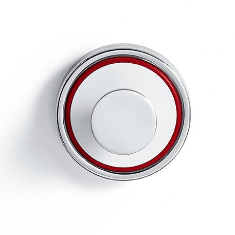 Gancho blanco «Pegamento o tornillo» para venta al por mayor de Rode Bath