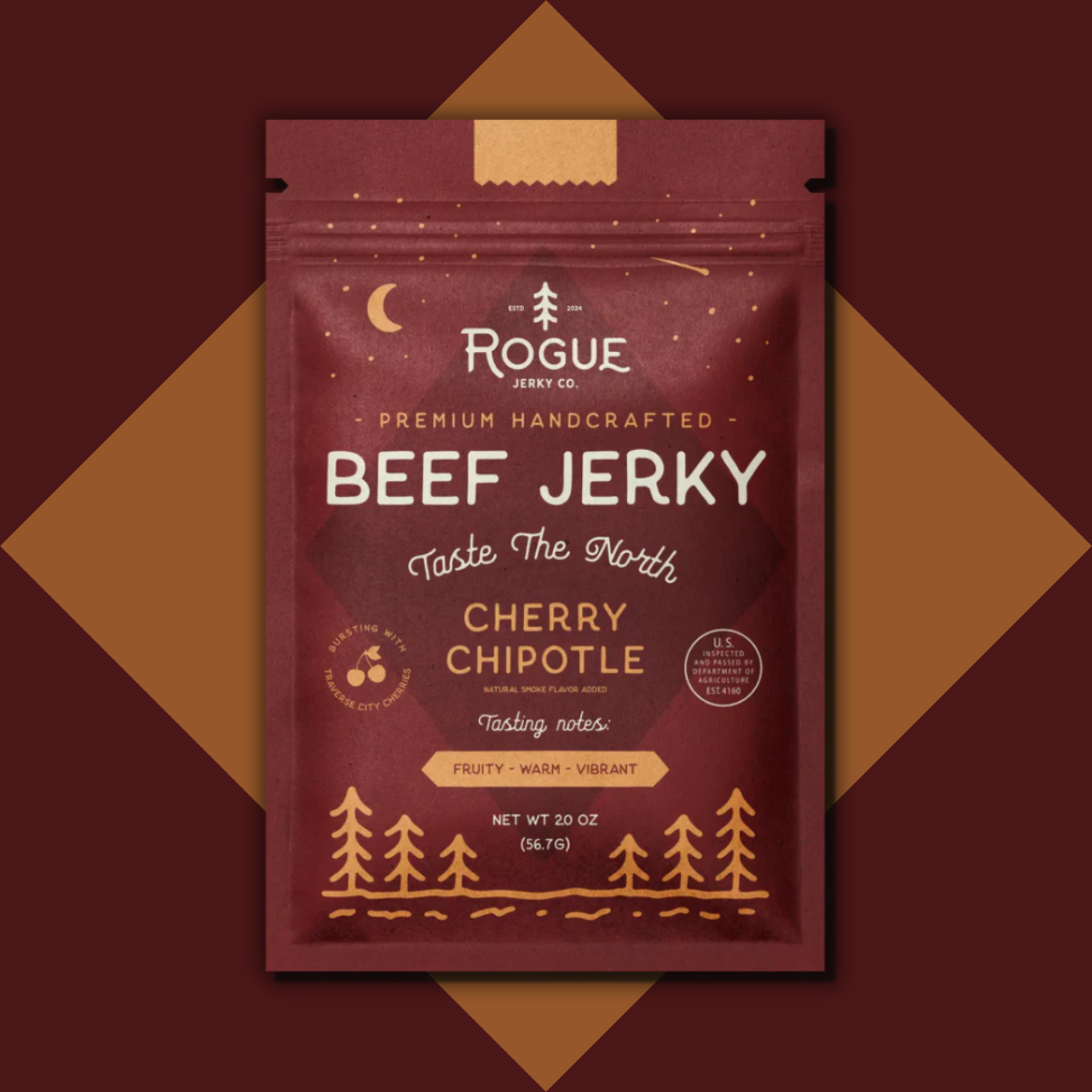 Rogue Jerky Co. - Wholesale Jerky - Cherry Chipotle Beef Jerky5