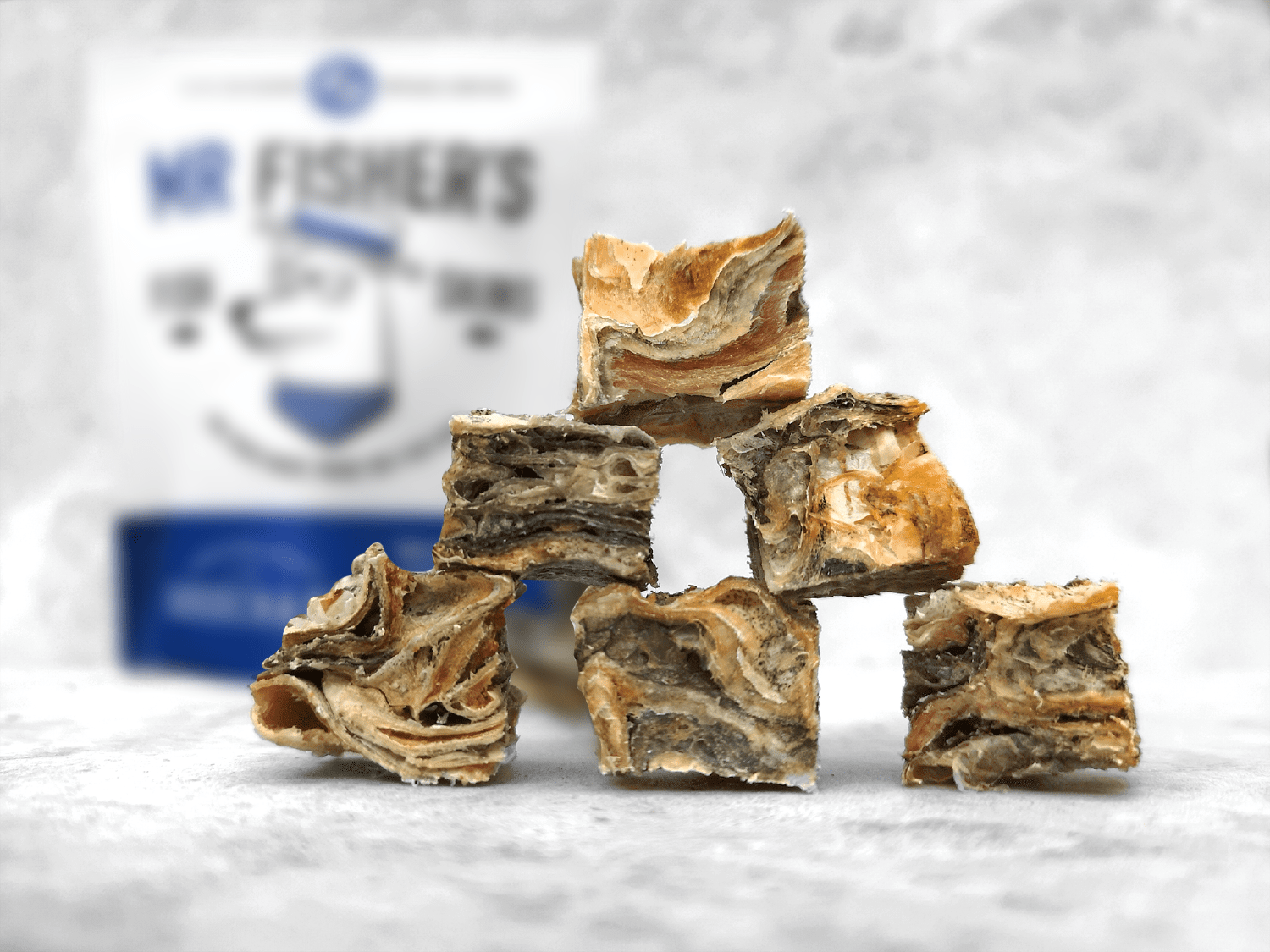 Goodchap's – snacks e guloseimas - Cão por atacado – Peles de Peixe do Sr. Fisher | Guloseimas Naturais para Cães4