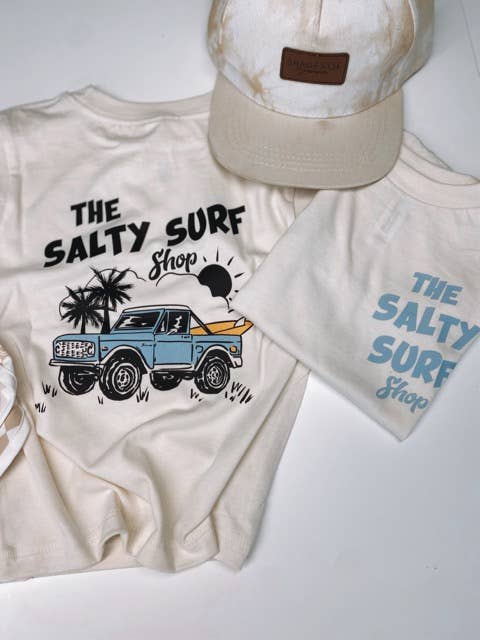 AK CLOTHING COMPANY, LLC - Wholesale Screen Printed T-Shirt - Kids - Salty Surf Shop graphic tee