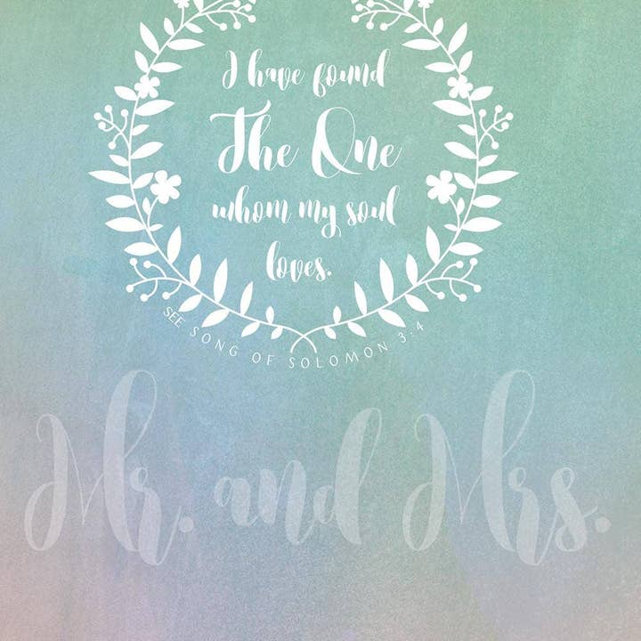 The One - Faith Wedding Card for wholesale by Legacy