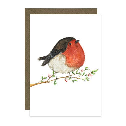 Duck Blue® – wholesale Everyday greeting card – Robin 2022