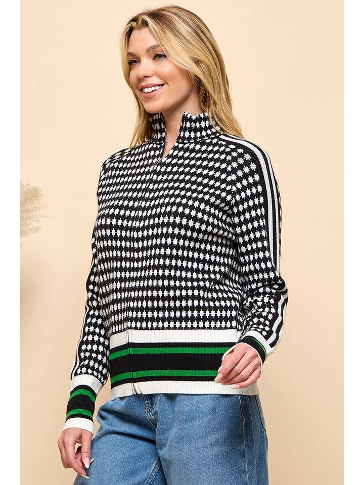 Cezele - Wholesale Knit Sweater - Women's - Zip Up Sweater