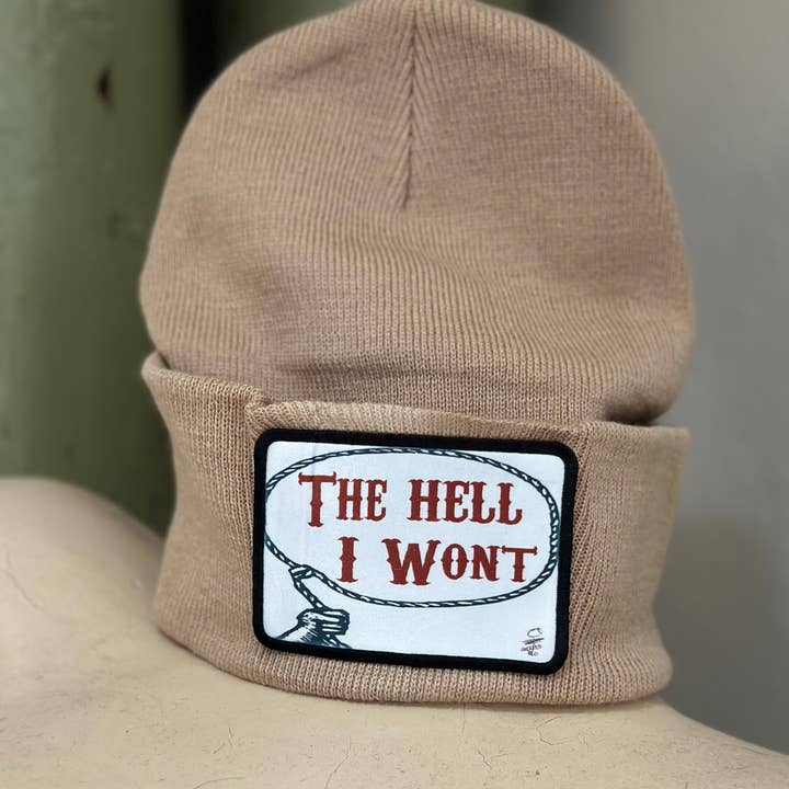 The Hell I Wont Mütze mit Strumpfmütze für den Großhandel von Crooked Halo