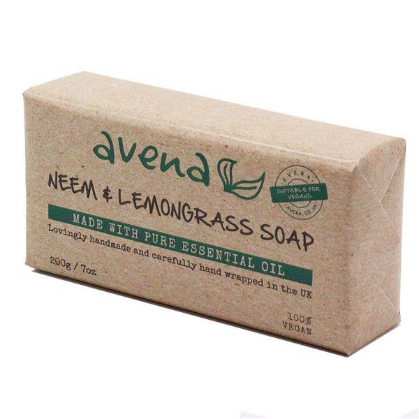 Neem & Lemongrass Soap Bar for wholesale by Avena