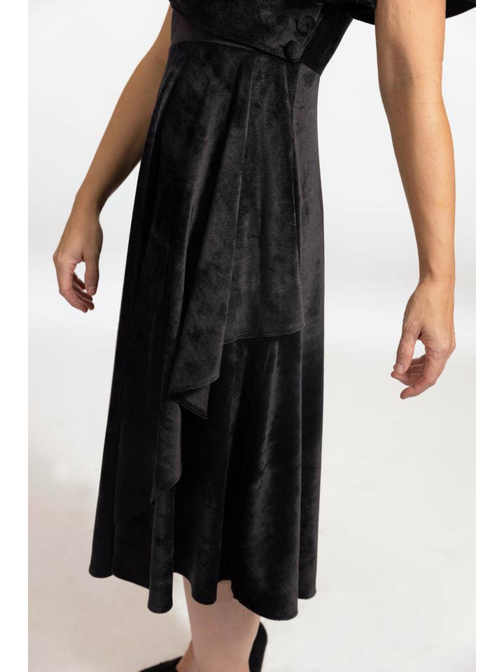 CQuinn - Wholesale Dress - Women's - Savannah Dress - Black4