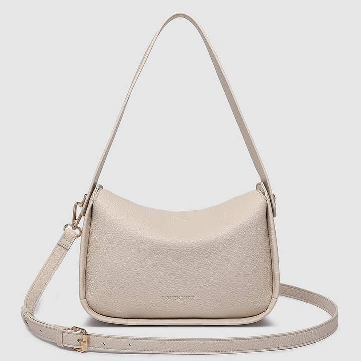 Maddie Shoulder Bag - Vanilla for wholesale by Louenhide