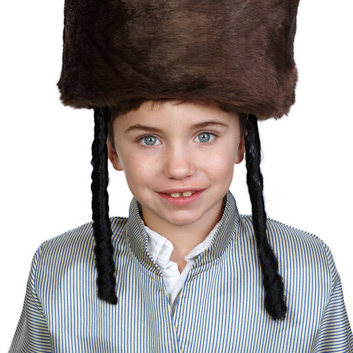 Dress Up America - Wholesale Verkleedkleren - Kinderen - Hoge Shtreimel-hoed3