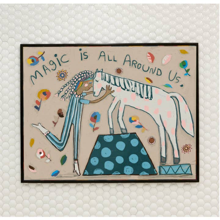 Art Print (8x10). Horse Magic for wholesale by Blueberry Road Cards