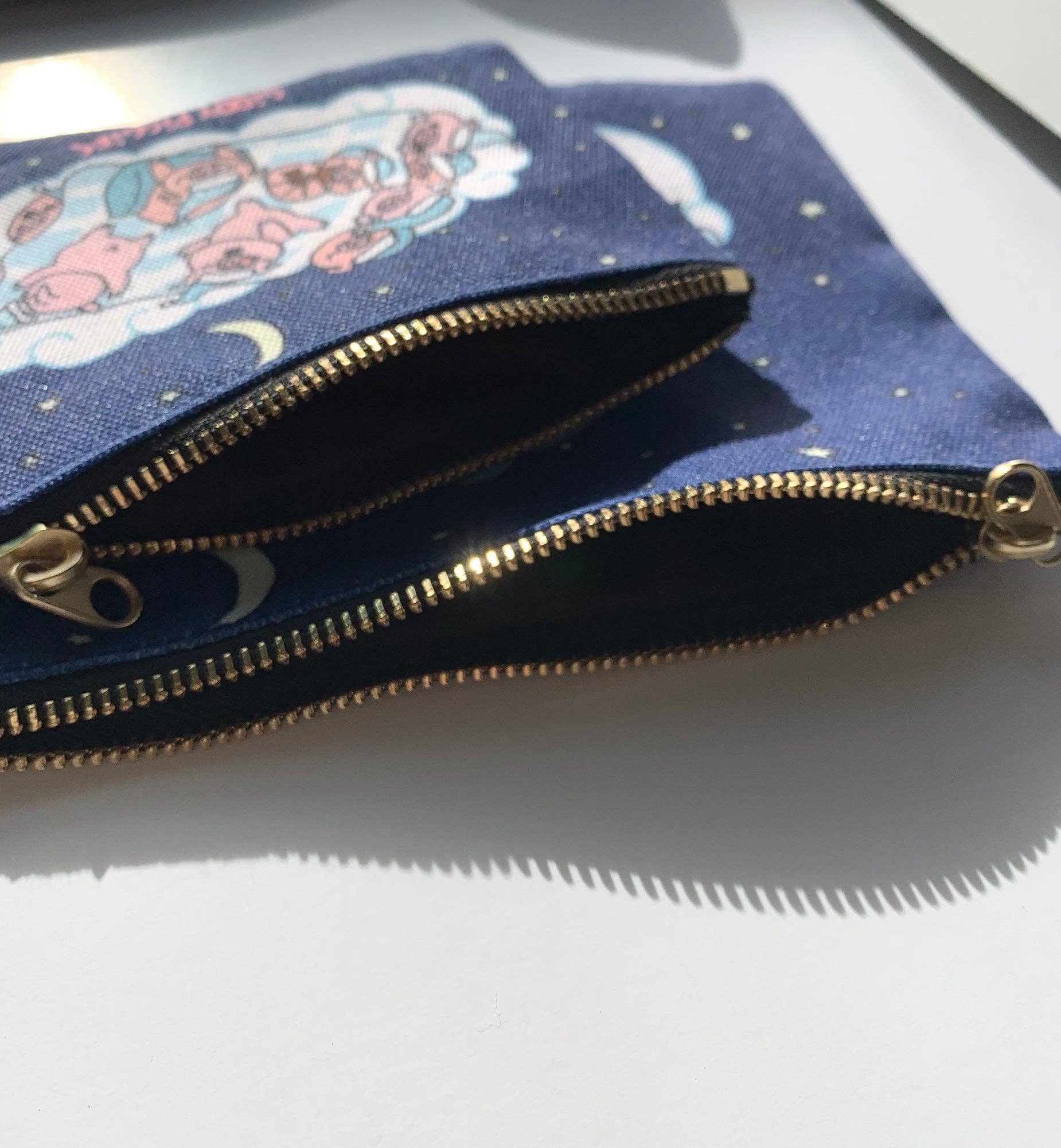 Giddy Piggies - Wholesale Pouch - Women's - Giddy Piggies Bedtime Zipper Pouches3