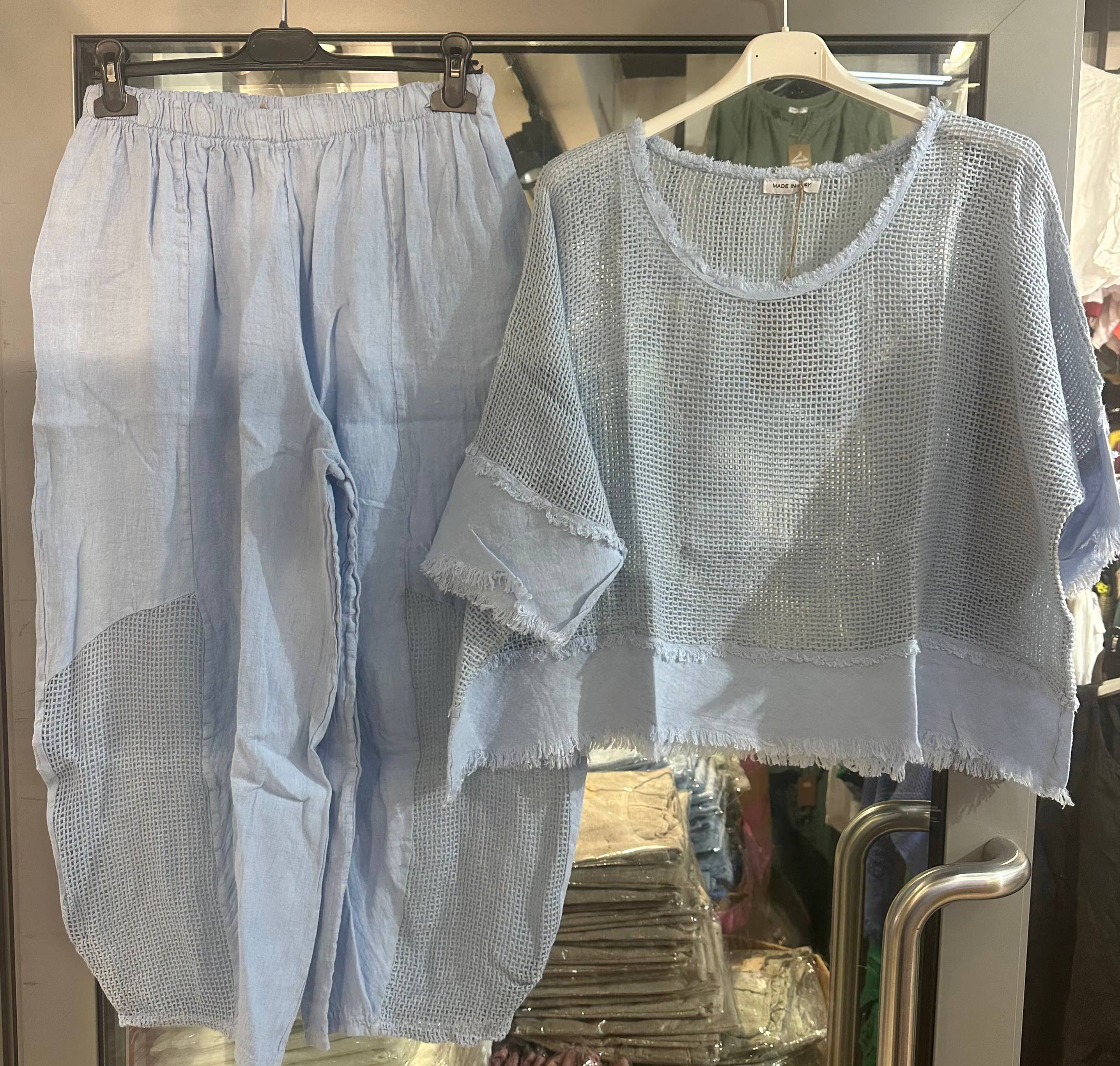 LÉA & LUC - Vente Pantalon – femme - Pantalons en Lin REF. 1034615