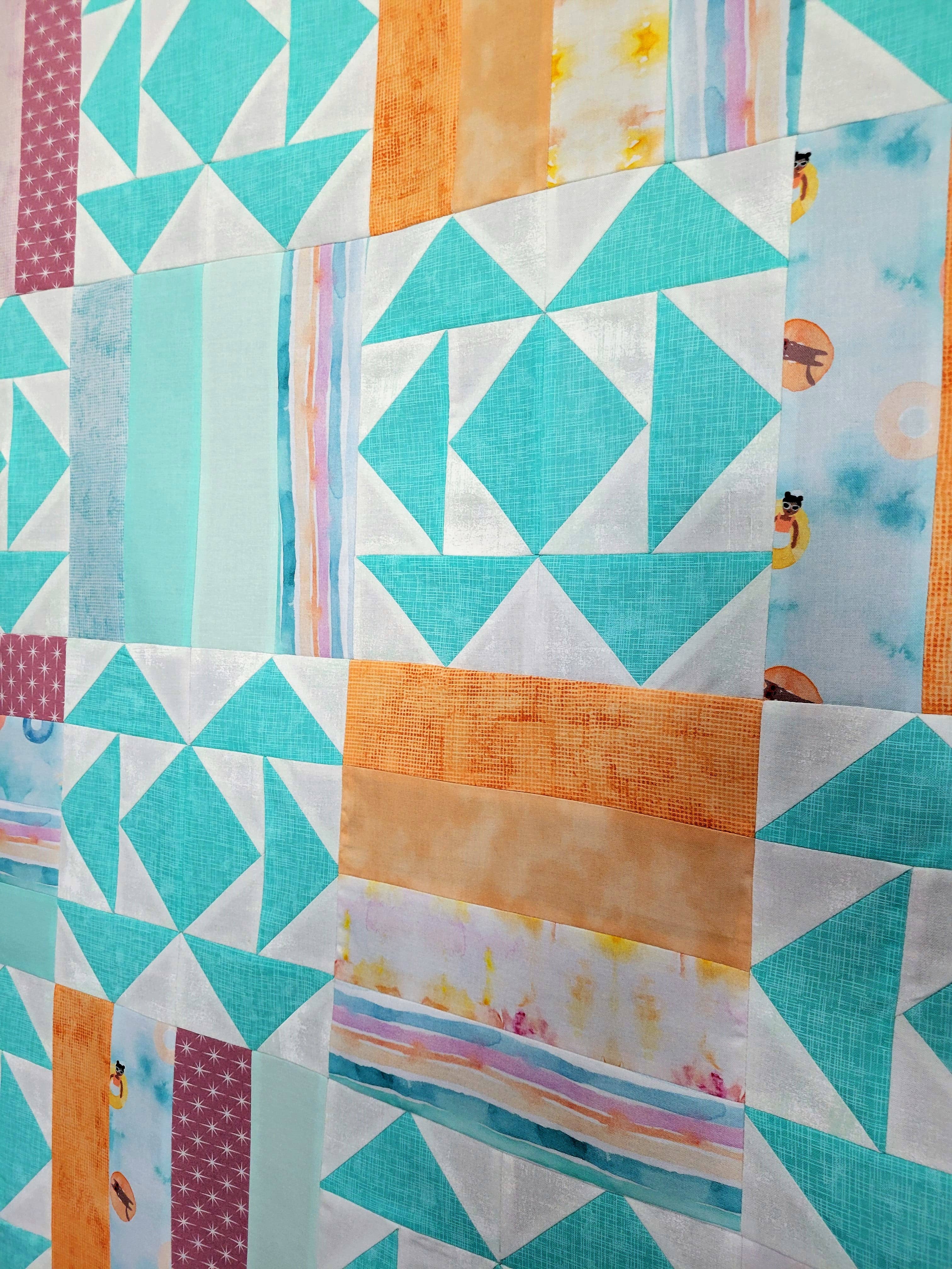 Purple Daisy Quilt Designs - Wholesale Quilt - Clara Quilt Pattern7