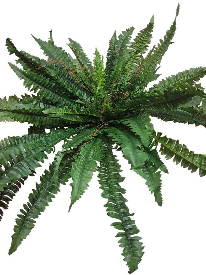 Silk Boston Fern Bush for wholesale by Gary's Wholesale