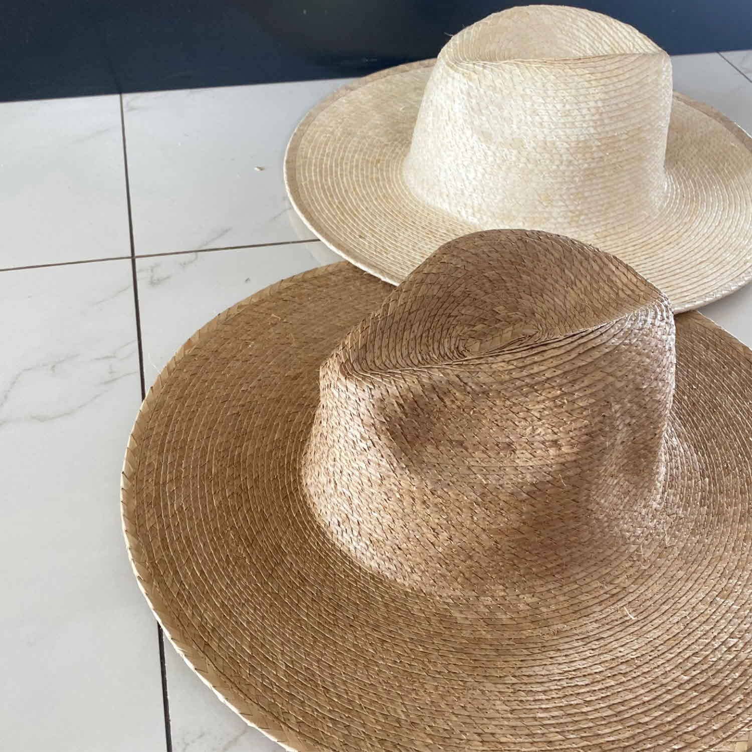 Bella Betty - Wholesale Straw Hat - Women's - Summer fedora in natural palm leaf straw (Copy)4