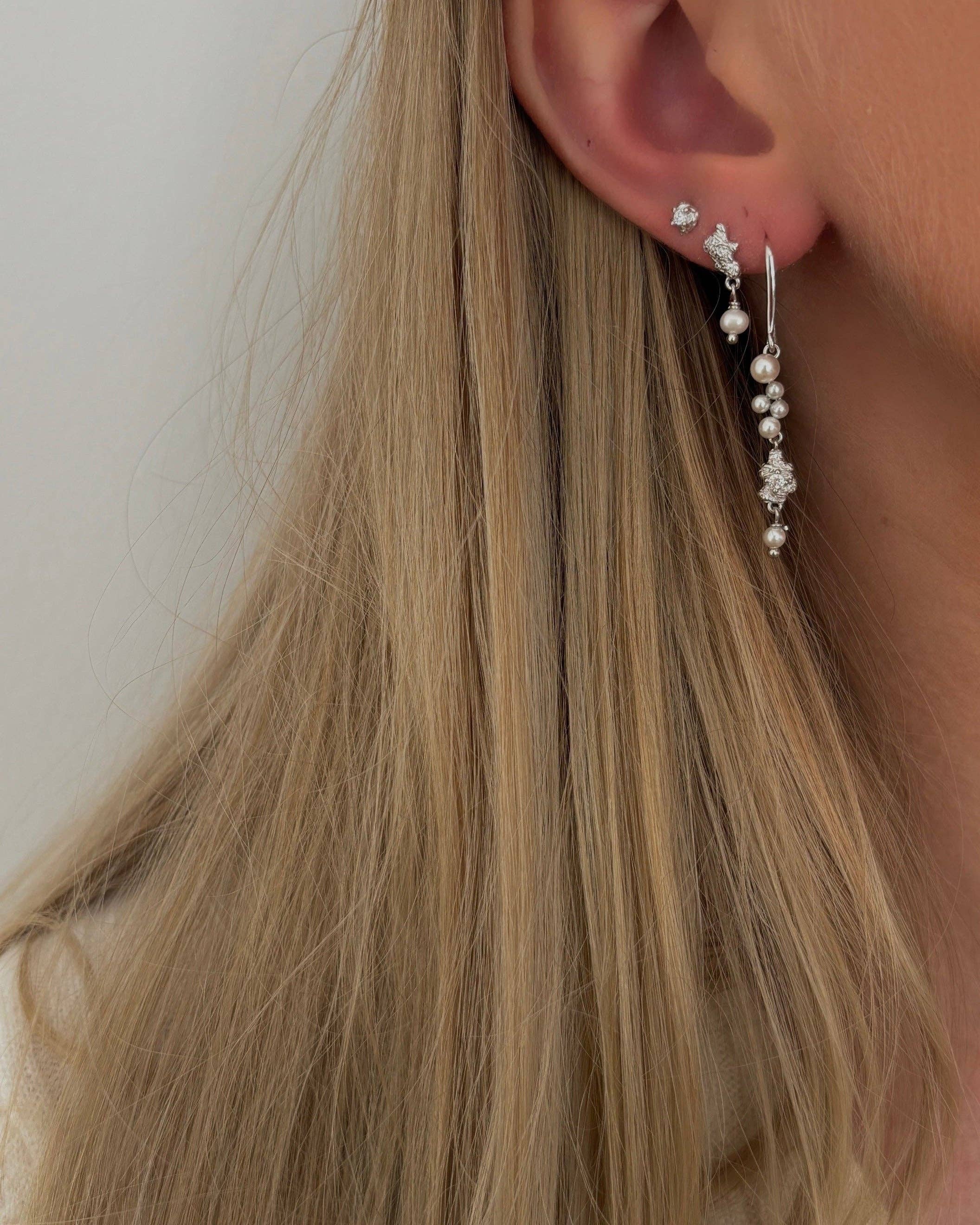 Nava Copenhagen - Wholesale Dangle Earrings - Ainoa Earrings - Silver1