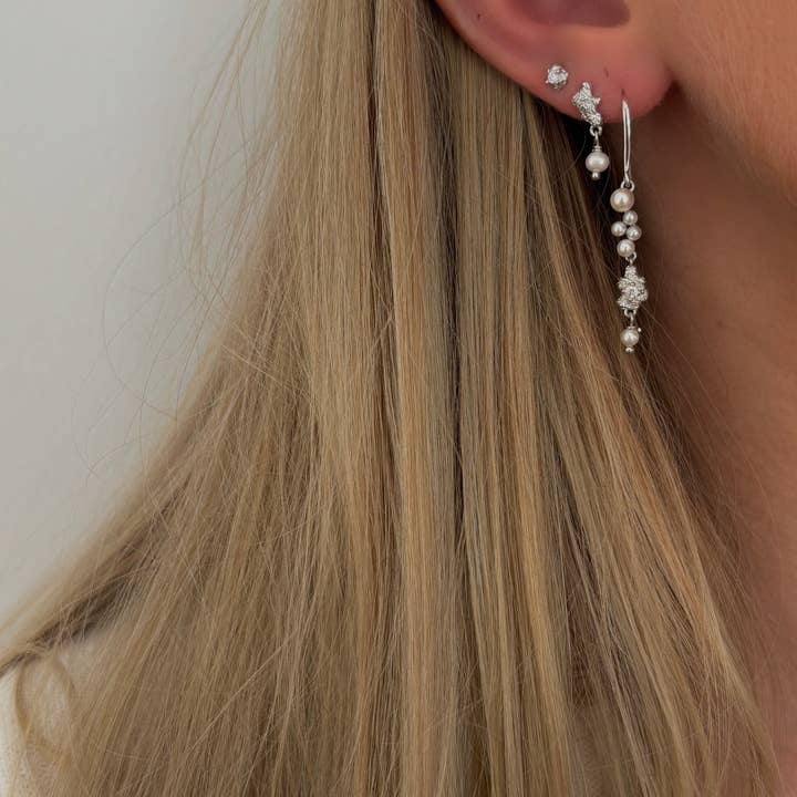 Nava Copenhagen - Wholesale Dangle Earrings - Ainoa Earrings - Silver1