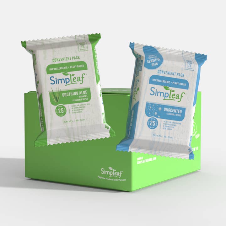 Aloe + Unscented Everyday Duo for wholesale by Simpleaf Brands