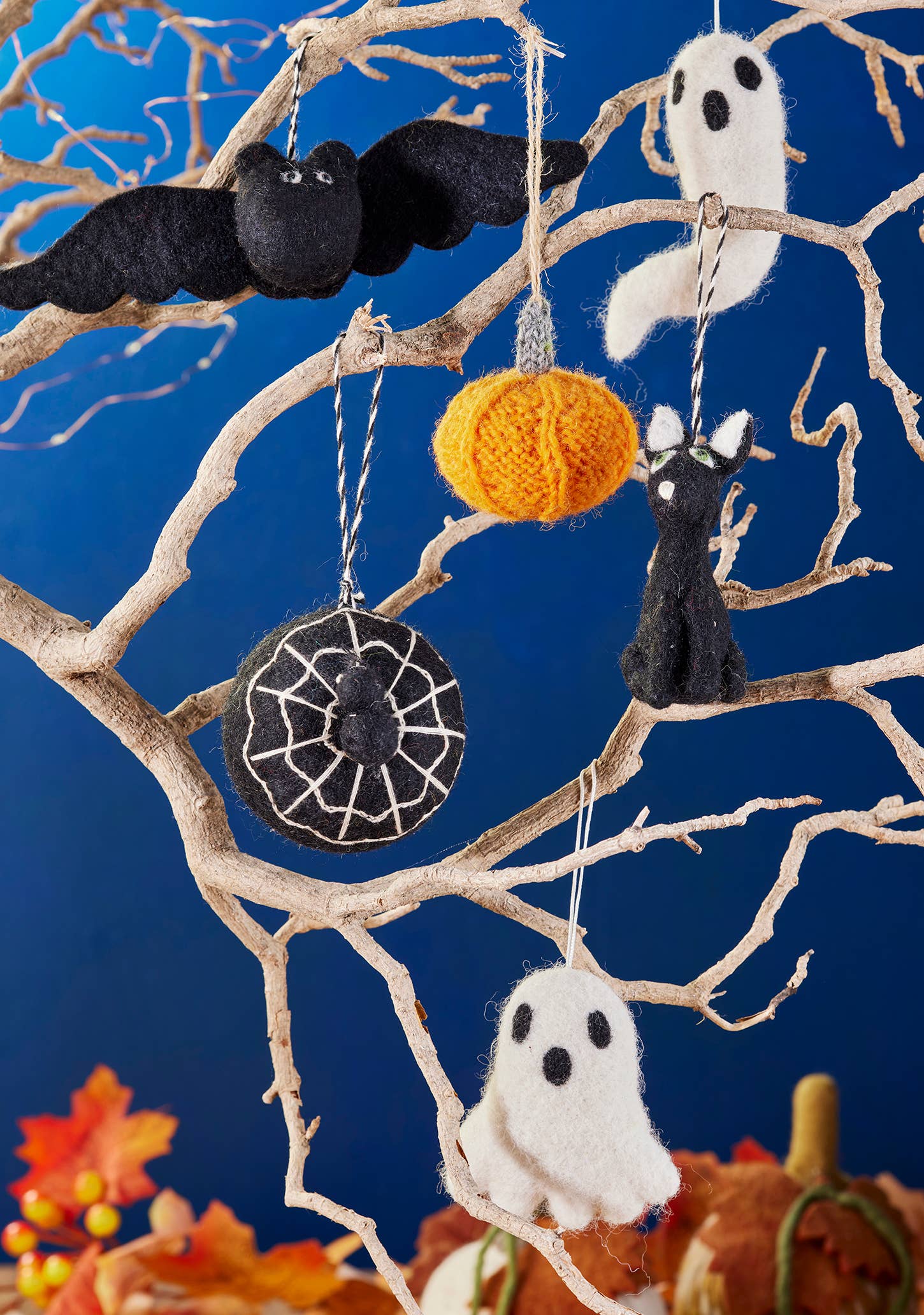 Namaste - Wholesale Ornament - Felt Witch Wizard Mice Decoration8