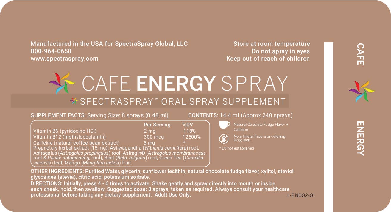SpectraSpray Global - Wholesale Oral Supplement/Vitamin - Mocha Energy Oral Spray Supplement5