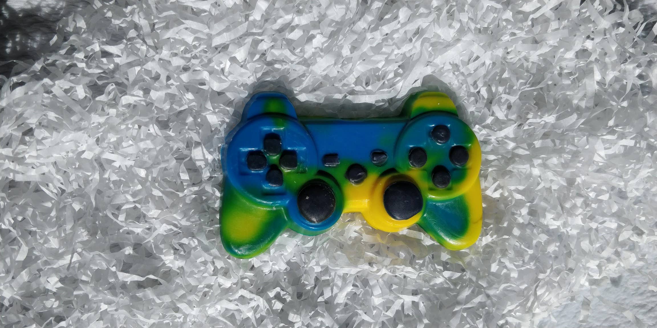 Witchy Wednesdays – wholesale Bar Soap – PS4 Controller Soap, novelty soap, Candy Floss Scented