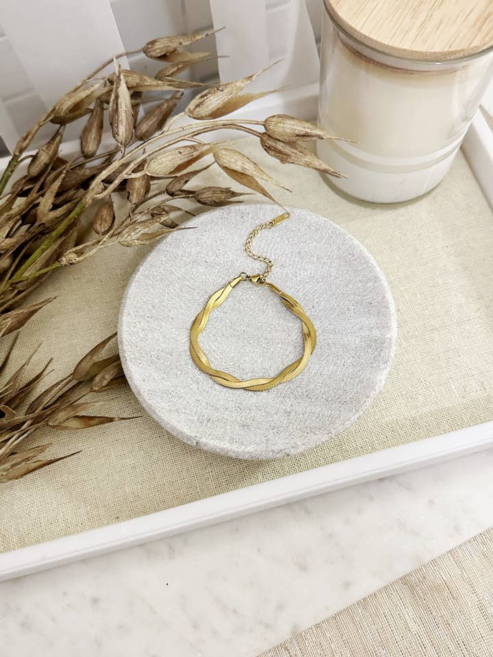 8832JB - Evelyn Gold Filled Bracelet for wholesale by Renee and Renae | Formerly The Katz Meow Creations