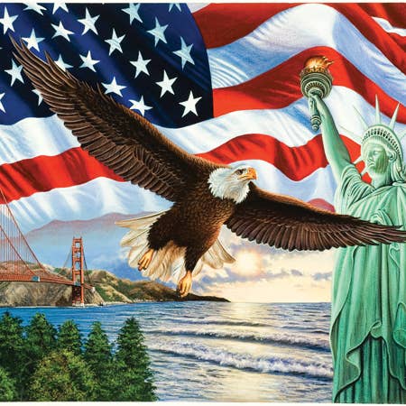0967 From Sea to Shining Sea 1000 pc Puzzle for wholesale by SunsOut