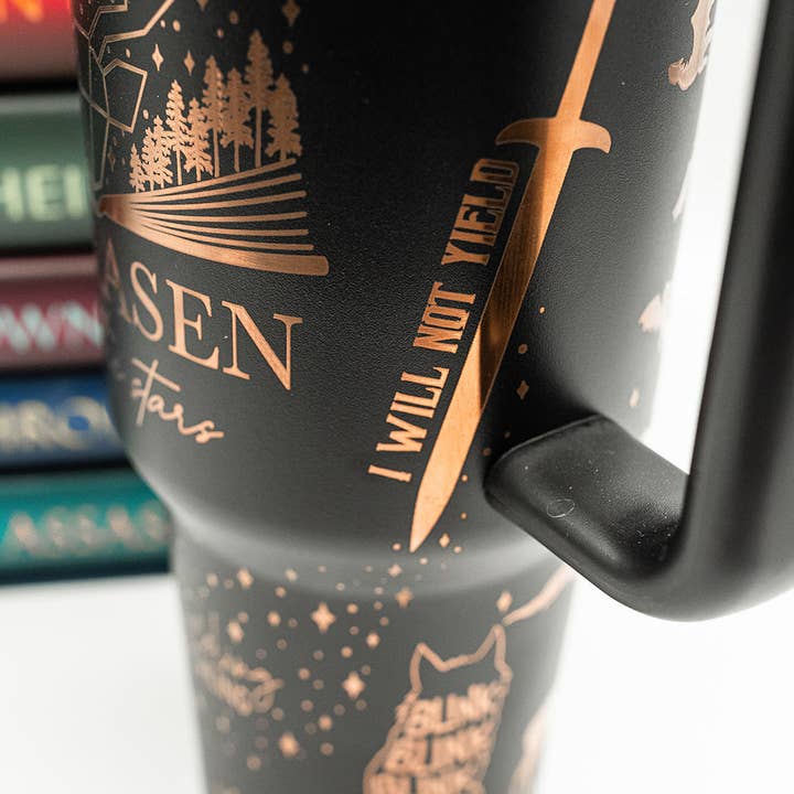 zoo&roo - Wholesale Insulated Mug/Tumbler - Throne of Glass 40 oz engraved tumbler | officially licensed9