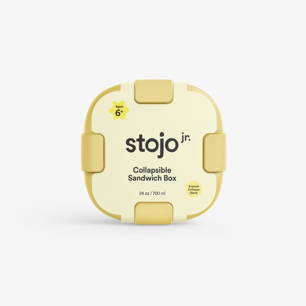 Stojo - Wholesale Food Storage Container - 24 oz Collapsible Jr. Food Storage Box - All Packaging5