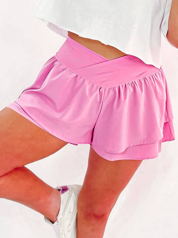 Crossed Waist Tiered Flowy Shorts and other Purchase Wholesale ladies shorts. Free Returns & Net 60 Terms on Faire trending on Faire.