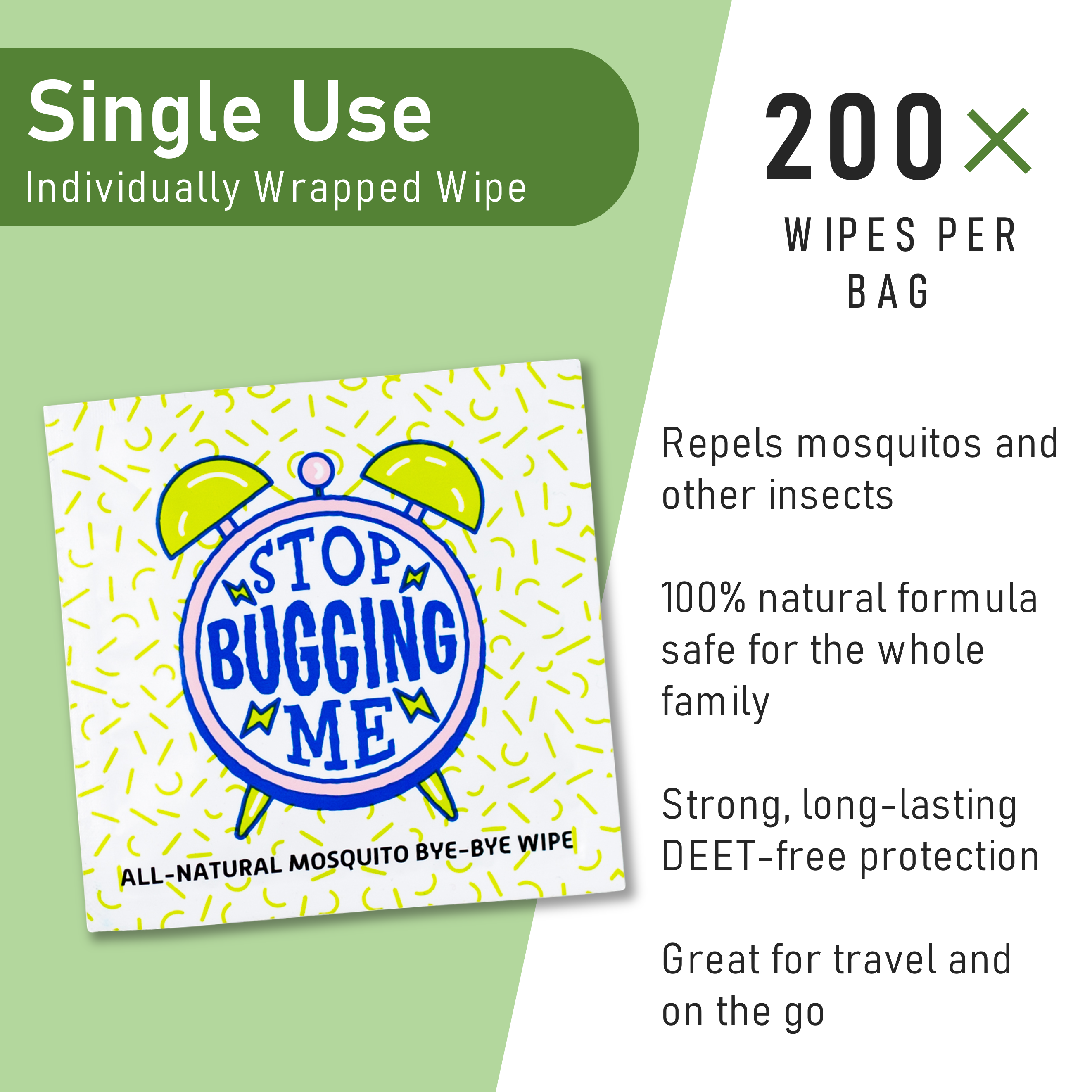 LA Fresh - Wholesale Insect Repellent - LA Fresh Mosquito and Insect Repellent Wipes Individual Wrapped3