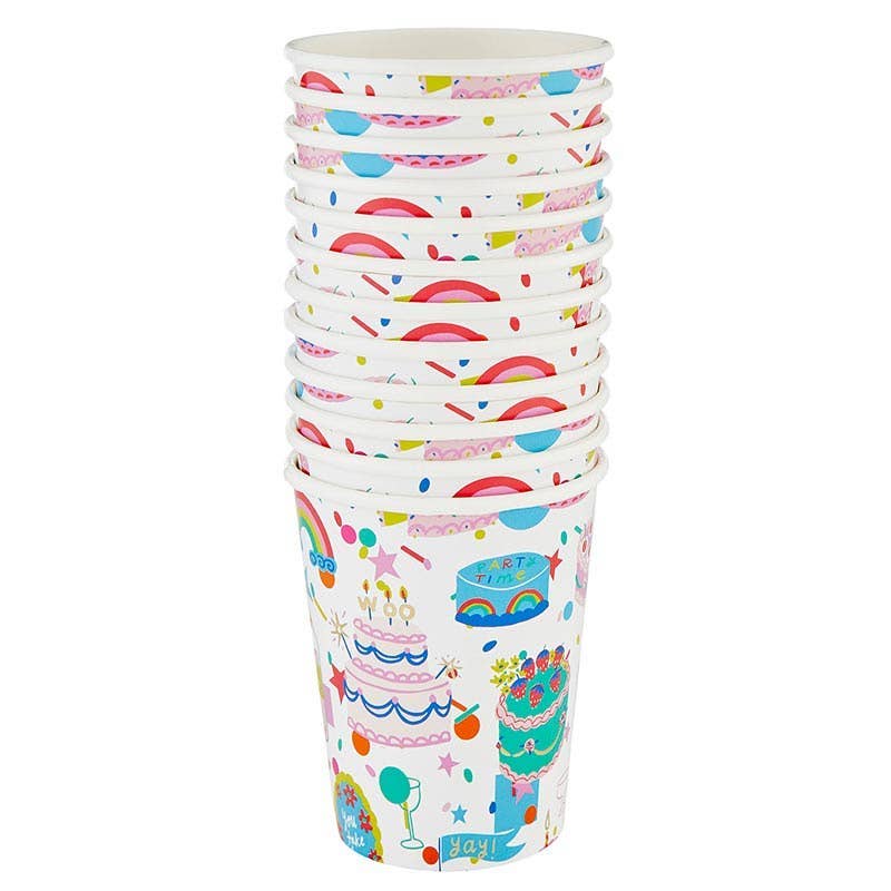 Angle - Wholesale Disposable Tableware Pack - Party in a Box - Birthday Cake2