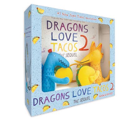 Penguin Random House LLC - Wholesale Preschool Book (3-5) - Dragons Love Tacos 2 Book & Toy0