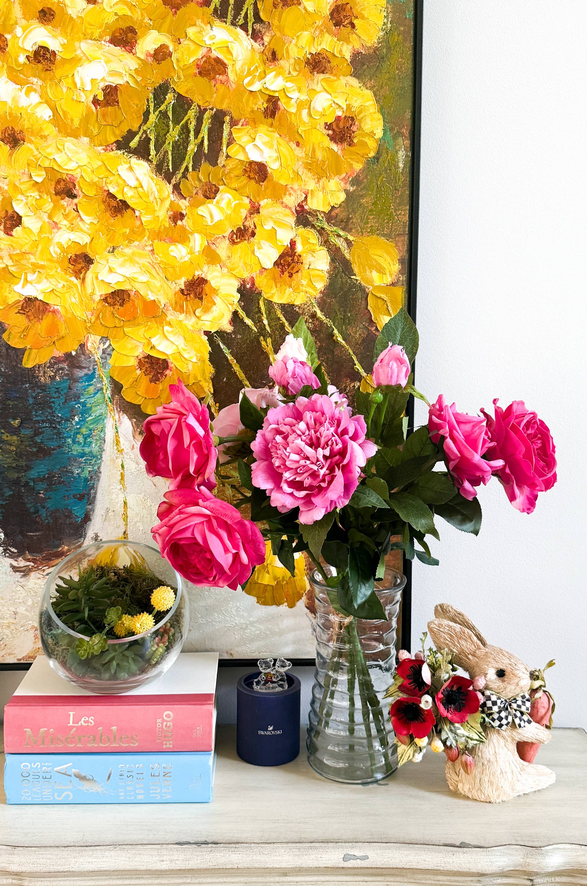 Angel Isabella - Vendita all'ingrosso Fiori finti - Stelo di Peonia Real Touch da 65 cm con 2 Boccioli4