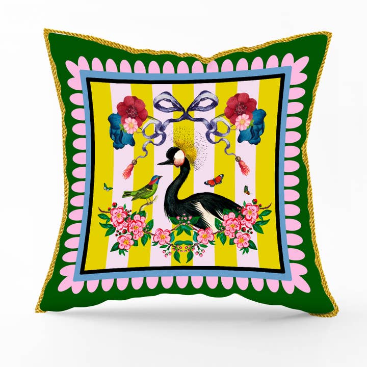 Spring luxury cushion cover 50x50 for wholesale by Mouchkine Jewelry