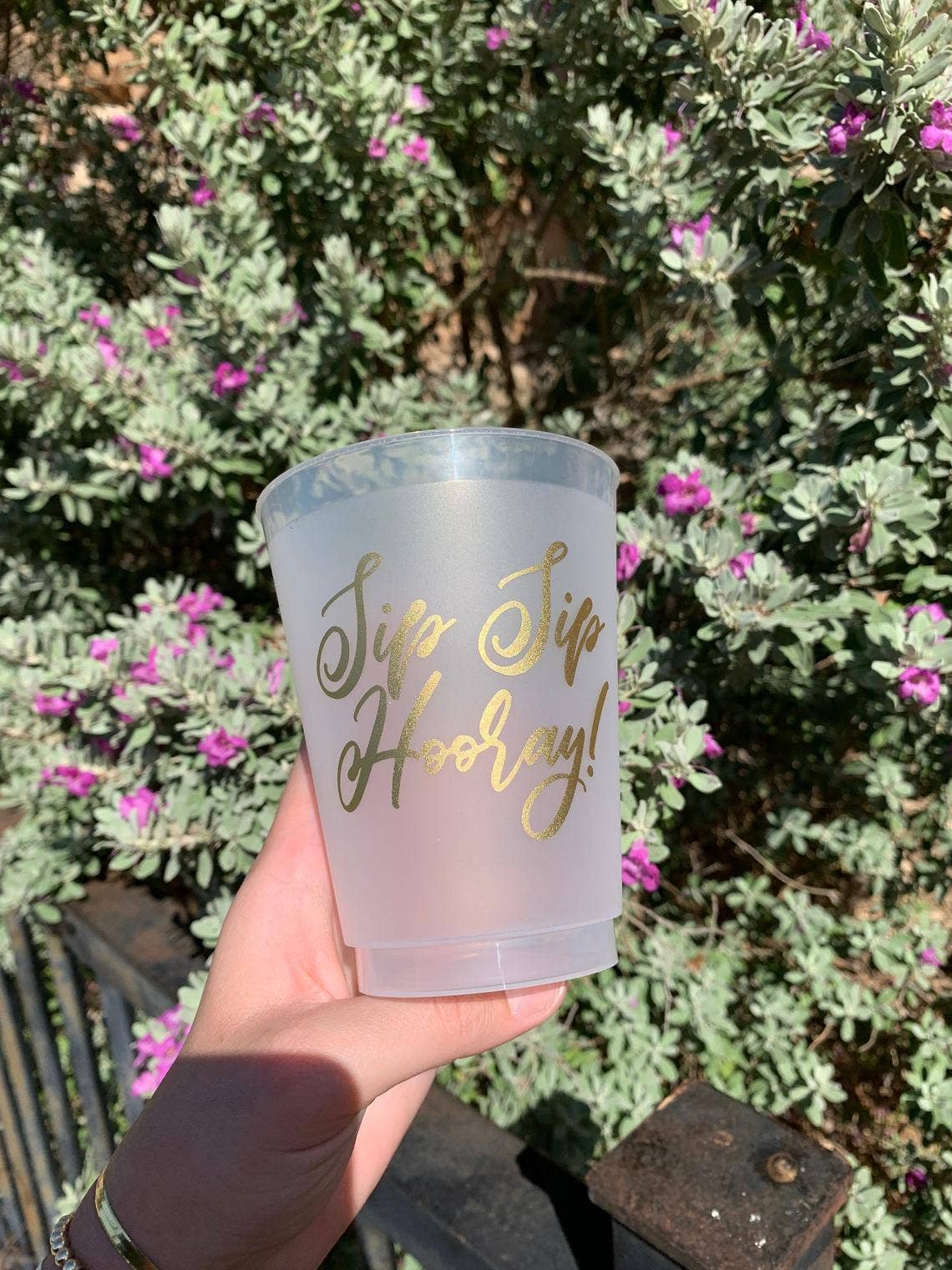 Sip Hip Hooray - Wholesale Disposable Cup - Sip Sip Hooray Frosted Cups