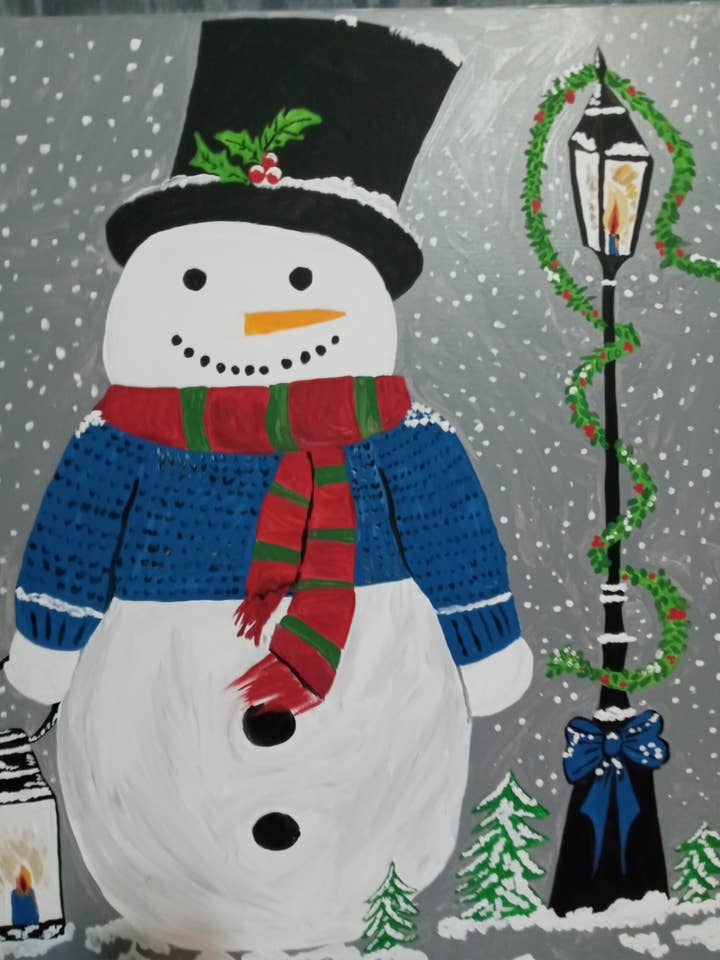 Snögubbe Vacker Juldekoration, LXC73 för wholesale av BLUE RIBBON ORNAMENTS