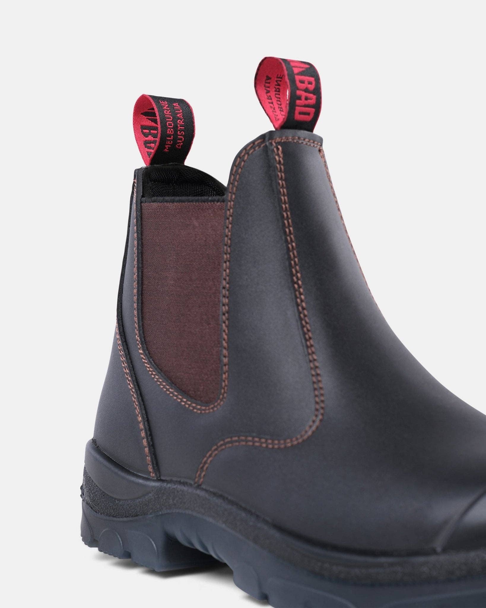 BAD WORKWEAR - Vendita all'ingrosso Stivaletti Chelsea - Uomo - BAD SURGE™ Stivali da Lavoro con Lato Elastico e Sicurezza5