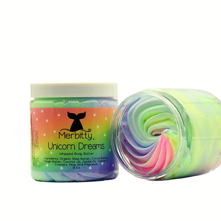 Unicorn Dreams Whipped Body Butter for wholesale by It's All Soap