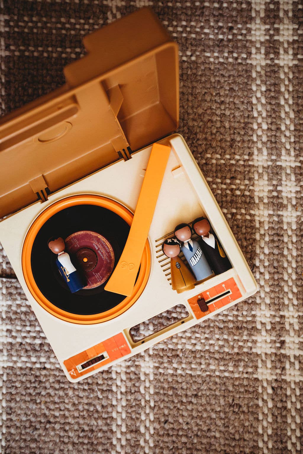 Goose Grease - Vente Poupée – enfant - Les poupées en bois peintes à la main « The Jazz Cats »1