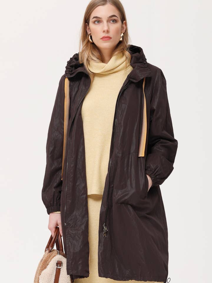 Jillia teknisk vattentät kappa för wholesale av OKY