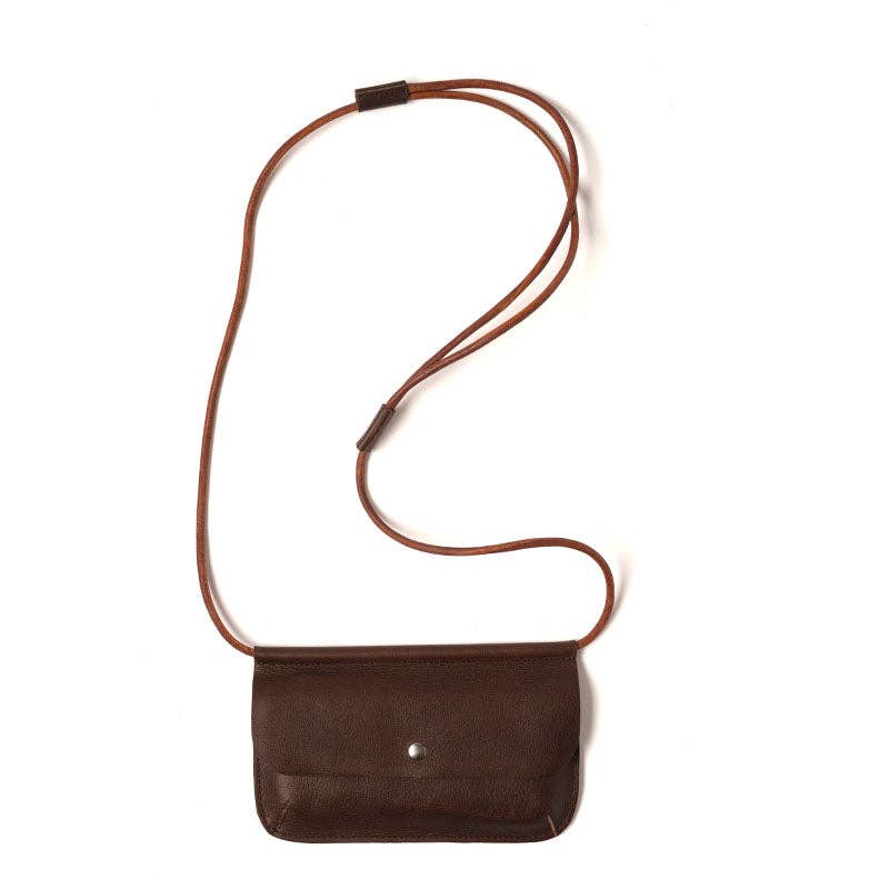Keecie - Wholesale Phone Wallet - Women's - Phonebag, Hang On, Dark Brown used look0