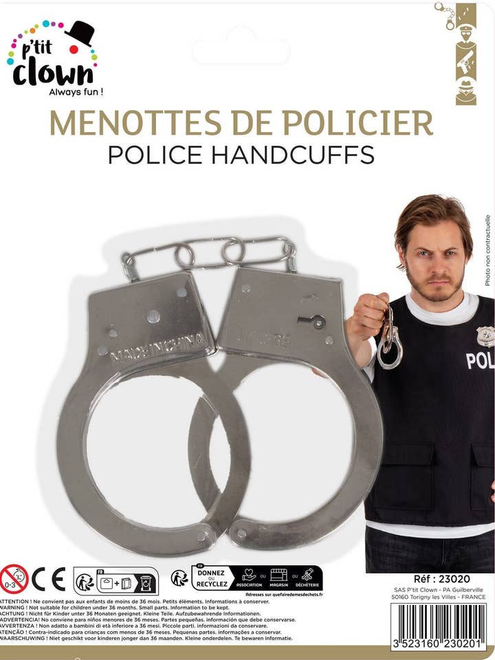 Algemas de Polícia por atacado de P'tit Clown