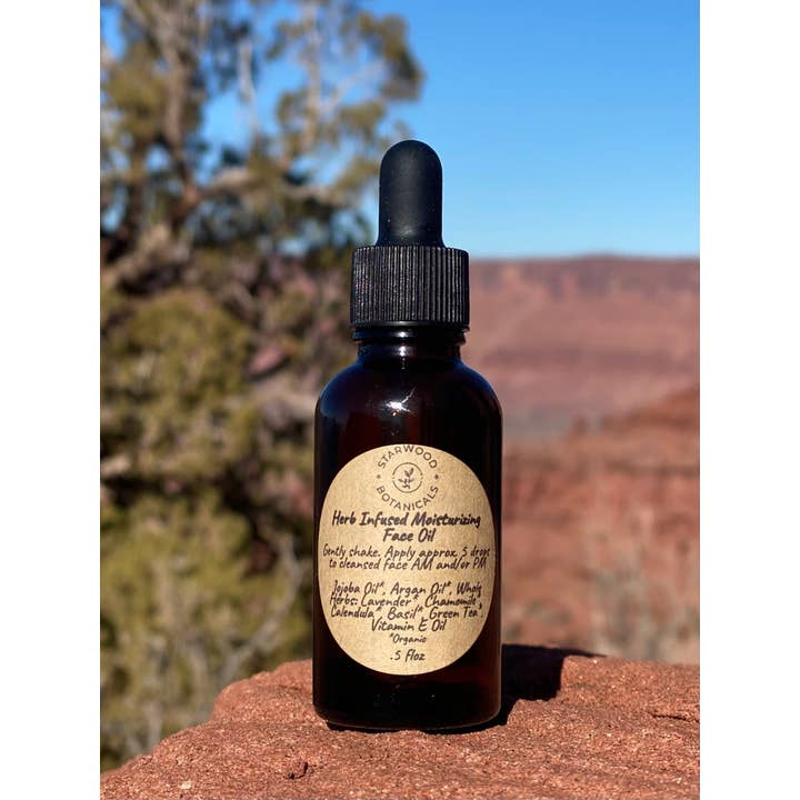 Starwood Botanicals - Vendita all'ingrosso Olio viso - Olio Viso Idratante Infuso alle Erbe